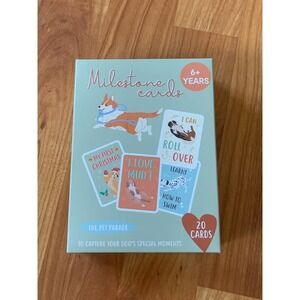 Pet Milestones Cards‎
